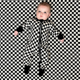 (BAMBOO)  Checkerboard ARROW Zippy (Infant)