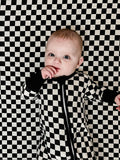 (BAMBOO)  Checkerboard ARROW Zippy (Infant)