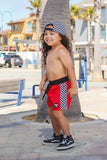 Neon Yellow Bolt ETHAN SWIM Shorts (Baby-Youth)