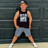 MTO-Easton Shorts, Checkerboard/Black