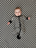 (BAMBOO)  Checkerboard ARROW Zippy (Infant)