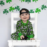 ARROW Long Zippy, Green Clover Checks