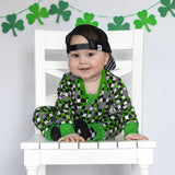 ARROW Long Zippy, Green Clover Checks