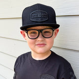 Blackout Patch LS Shirt w/Checker sleeves (Infant, Toddler, Youth)