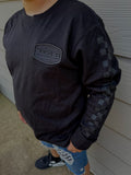 Blackout Patch LS Shirt w/Checker sleeves (Infant, Toddler, Youth)