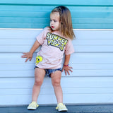 *Summer Vibes Tee or Tank, Peach (Infant, Toddler, Youth, Adult)
