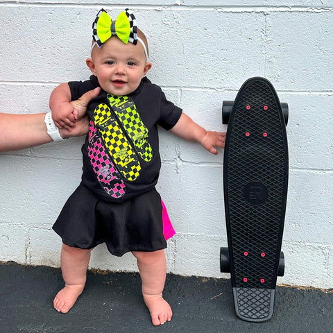 Neon Skateboards Tee, Black (Infant, Toddler, Youth, Adult)