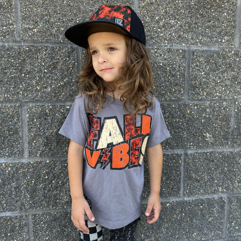 Fall Vibes Tee, Smoke  (Infant, Toddler, Youth, Adult)