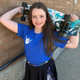 Micro Summer Tee, Royal  (Infant, Toddler, Youth, Adult)