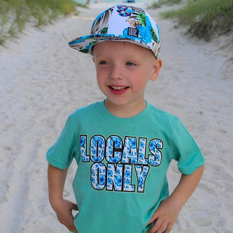 LOCALS only Tee or Tank, Saltwater  (Infant, Toddler, Youth, Adult)