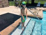 Bright Green Checker ETHAN SWIM Shorts (Toddler-Youth)