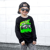 STP Monster Truck LS Shirt, Black