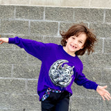 Moon Panda LS Shirts, (Baby, Kids, Adult)