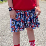 MTO- Artie Skater Skirt, Eagle Checks