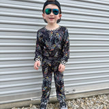 (BAMBOO)  Neon Bolt Kash Lounge Set (Kids)