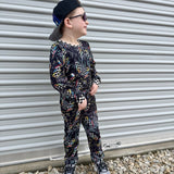 (BAMBOO)  Neon Bolt Kash Lounge Set (Kids)