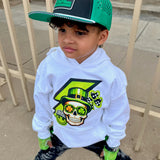 Skull Collage Hoodies, (Multiple Options)