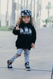 Ghost Group  Hoodie, Black  (Toddler, Youth, Adult)