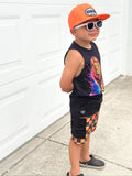 MTO-GRAYSON Cargo Shorts, Neon Ombre  (Multiple Options)