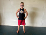 Bright Green Checker ETHAN SWIM Shorts (Toddler-Youth)