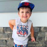 USA Eagle Muscle Tanks, (Multiple Options)