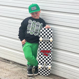 MTO-STP Clover Checks Joggers, (3 color options)