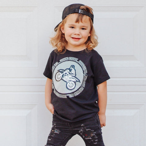 Antisocial Club Tee, Black (Infant, Toddler, Youth, Adult)