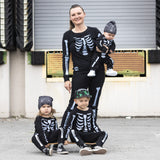 Bones GLOW Jammies, Black (Toddler, Youth, Adult)