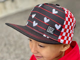 Valentine Stripe Lidz (Infant/Toddler, Child, Adult)