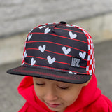 Valentine Stripe Lidz (Infant/Toddler, Child, Adult)