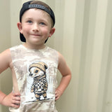 Meerkat Desert Camo Muscle Tanks, (Multiple Options)