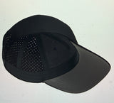 PSALMS LASER-CUT HAT, BLACK (white ink)