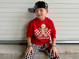 Ginger Dead Hoodie, Red  (Toddler, Youth, Adult)
