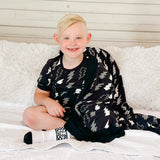 *PREORDER*  (Bamboo) Reversible Blanky, Candy Stripe