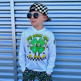 STP One Lucky Dude Long Sleeve, White