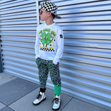 MTO-STP Clover Checks Joggers, (3 color options)