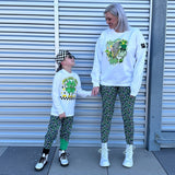 MTO-STP Clover checks Leggings, (3 color options)