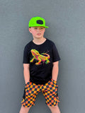MTO-GRAYSON Cargo Shorts, Neon Ombre  (Multiple Options)