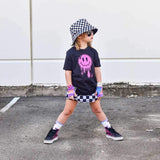 RAD Happy Face Drip, Black/Pink