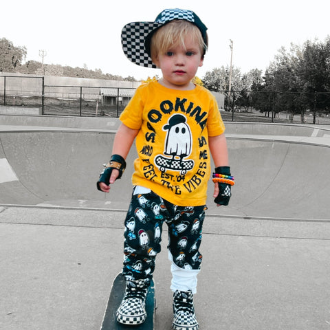 Spookiness Tee, Gold (Infant, Toddler, Youth, Adult)