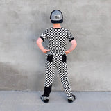 (Bamboo) Kyson Joggers, Checkerboard (Youth)