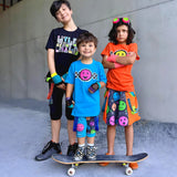 Frowney Checks Tees, Multiple Colors