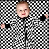 (BAMBOO)  Checkerboard ARROW Zippy (Infant)