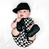 (BAMBOO)  Checkerboard SAWYER Zippy (Infant)