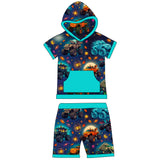 *PREORDER* (BAMBOO) JAIMEY Short Set, Monster Trucks