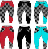 MTO-Kyson Joggers, Square Checks