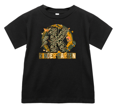 BTS CAMO KINDER, Black