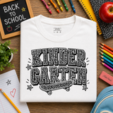 Kindergarten Composition SKATE Tees (Multiple Options)