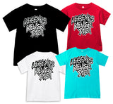 Legends Never Die Tees, Multiple Options