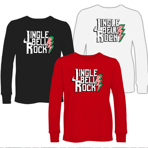 Jingle Bell Rock LS Shirts, (Baby, Kids, Adult)